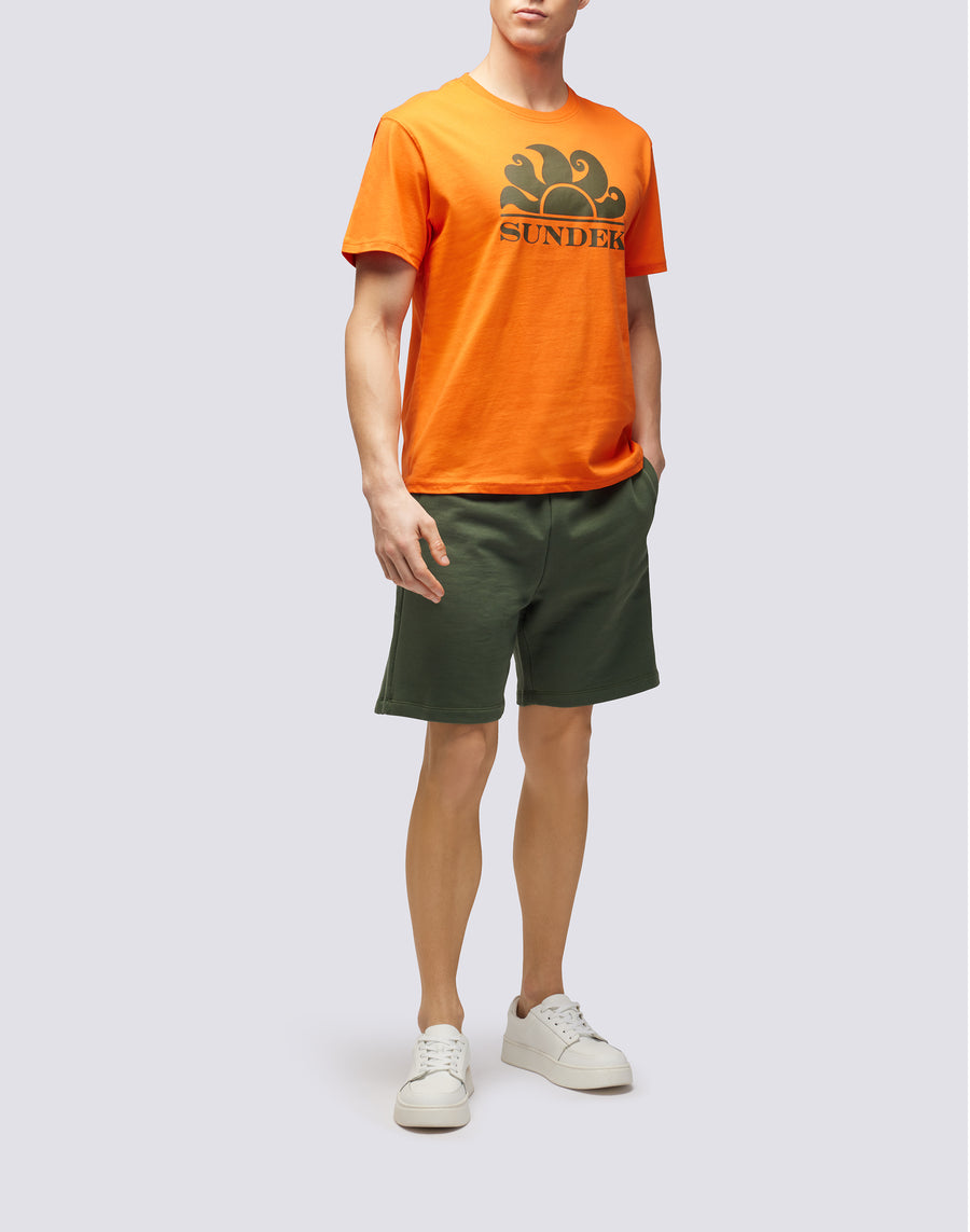 Sundek T-SHIRT GIROCOLLO CON STAMPA LOGO M021tej7800-55001
