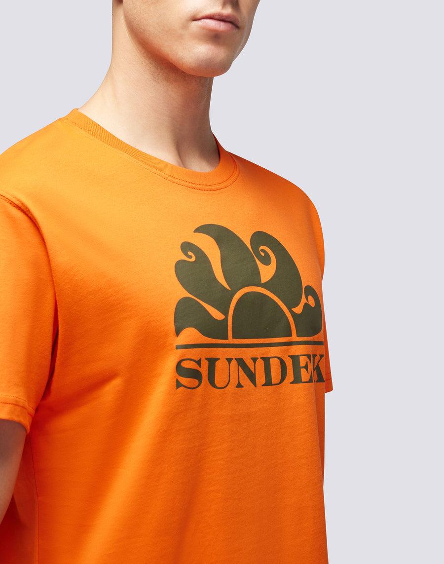 Sundek T-SHIRT GIROCOLLO CON STAMPA LOGO M021tej7800-55001