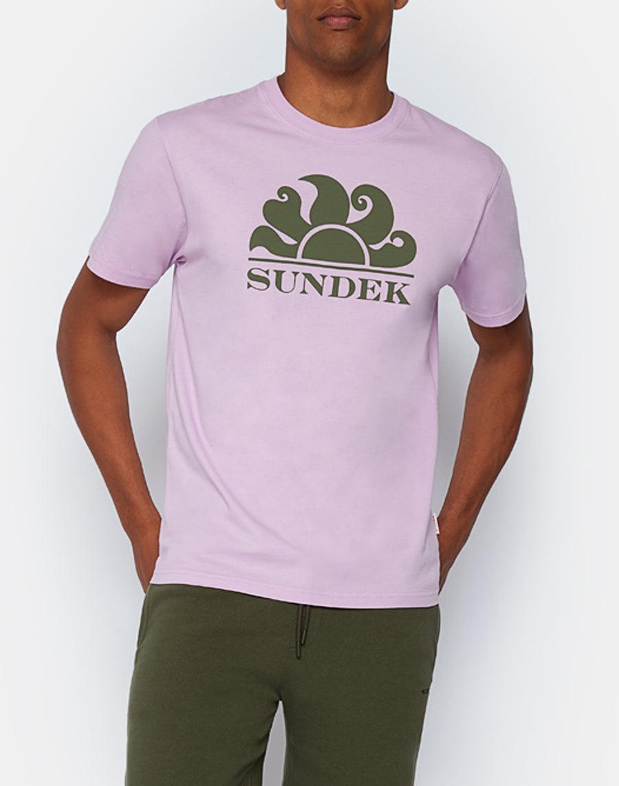 Sundek t-shirt girocollo con stampa logo M021TEJ7800-69501