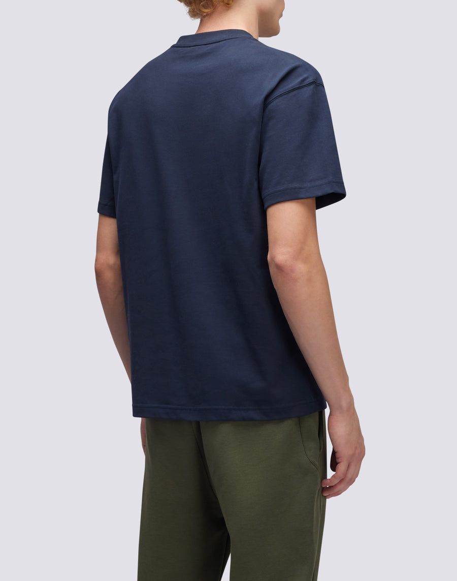 Sundek T-shirt Girocollo In Cotone Con Logo M667TEJS700-00701