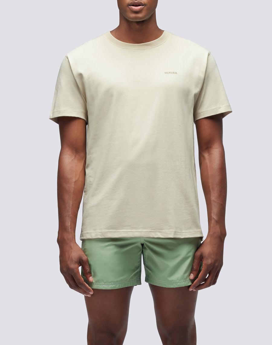 Sundek T-SHIRT GIROCOLLO TINTO CAPO M671tejs500-32600