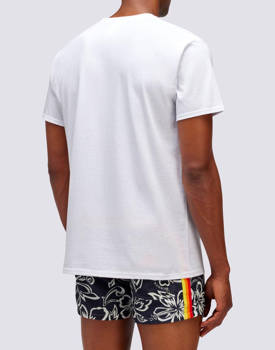 Sundek T-SHIRT HERITAGE SUNDEK PRINT M642tejy300-00600