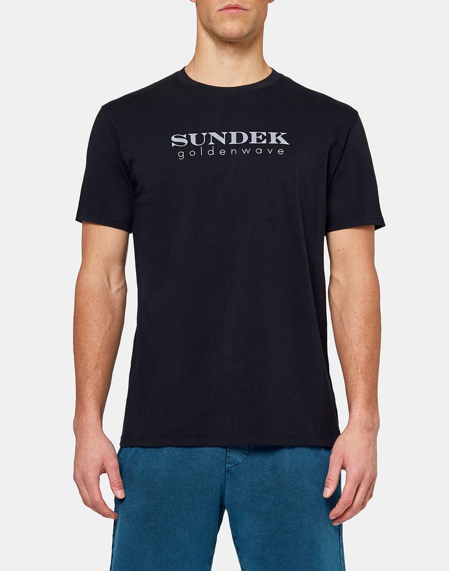 Sundek T-shirt in jersey tinto in capo GM003TEJE300-00400