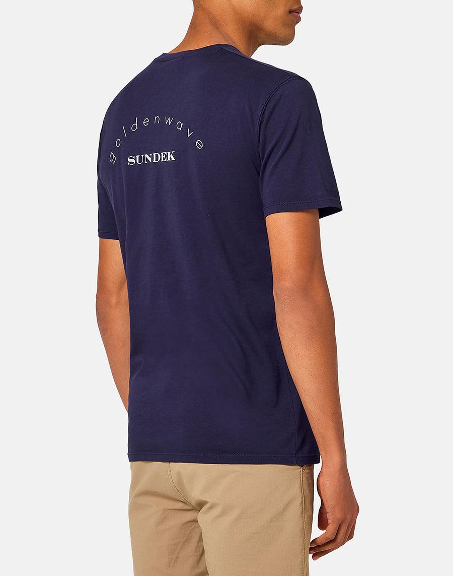 Sundek T-shirt In Jersey Tinto In Capo GM011TEJE200-07400