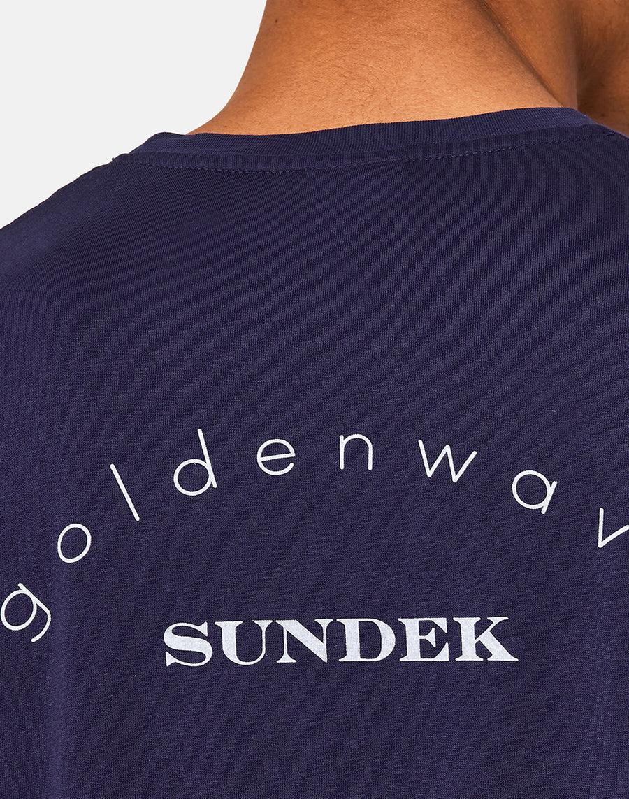 Sundek T-shirt In Jersey Tinto In Capo GM011TEJE200-07400