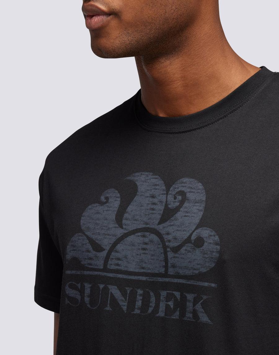Sundek t-shirt maniche corte con logo M021TEJ78OT-00400