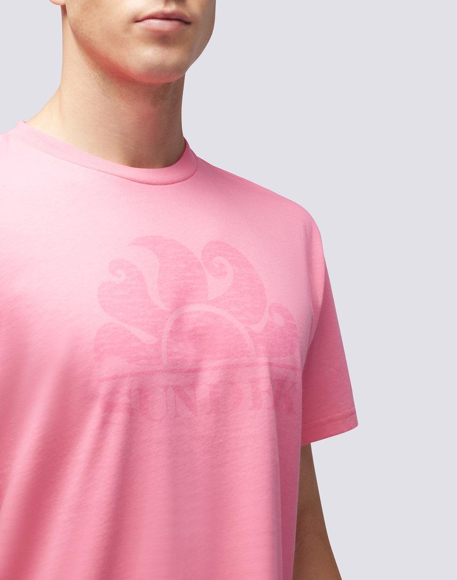 Sundek T-SHIRT MANICHE CORTE CON LOGO M021tej78ot-94800
