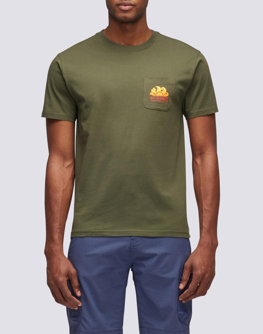 Sundek T-shirt New Herbert Girocollo Con Maxi-logo M028TEJ7800-30200