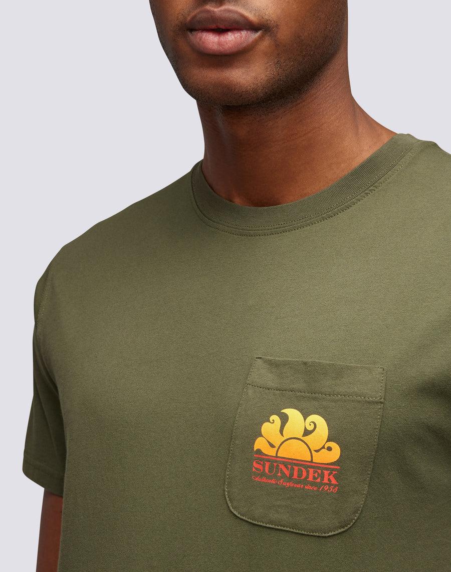 Sundek T-shirt New Herbert Girocollo Con Maxi-logo M028TEJ7800-30200