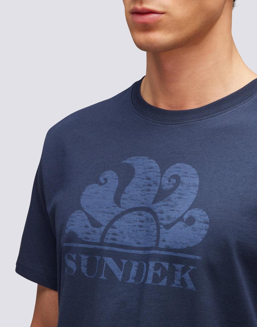 Sundek T-shirt New Simeon girocollo con logo M021TEJ78OT-00700