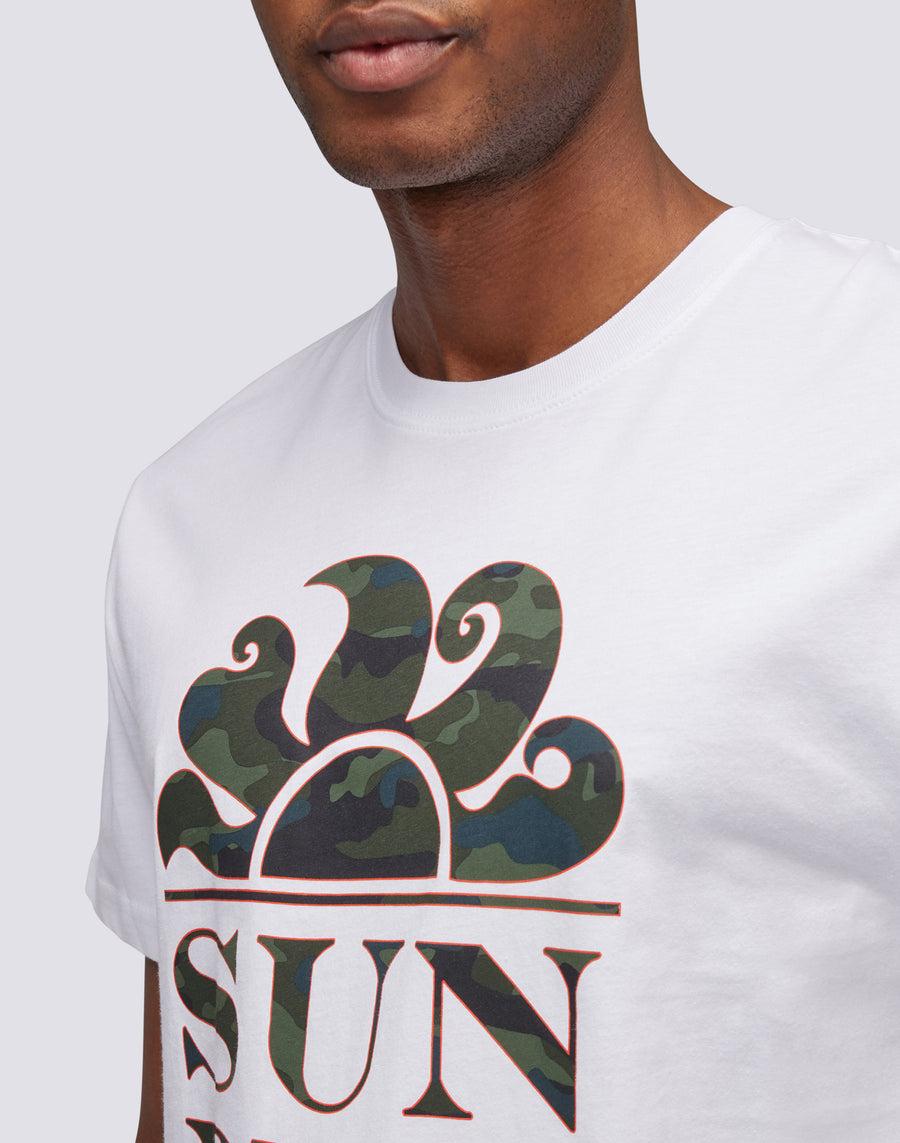 Sundek T-shirt Stampa Camou Follow The Sun M026TEJ7853-00600