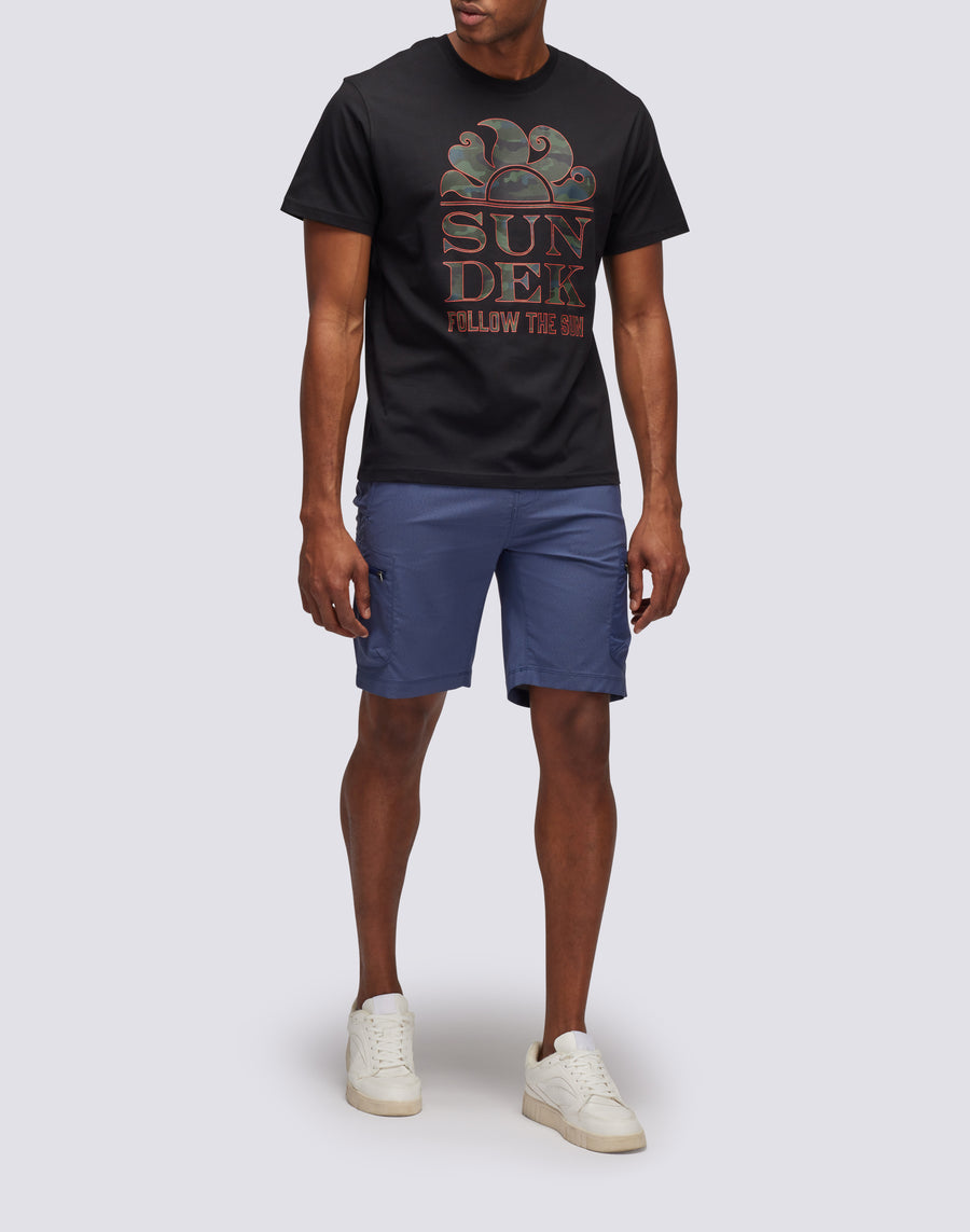 Sundek T-shirt Stampa Camou Follow The Sun M026TEJ7853-00400