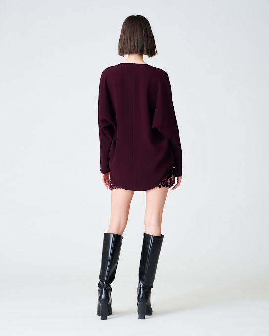 Suoli Abito Corto C/mini In Paillettes