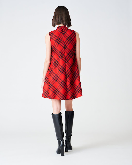 Suoli Abito Corto Check