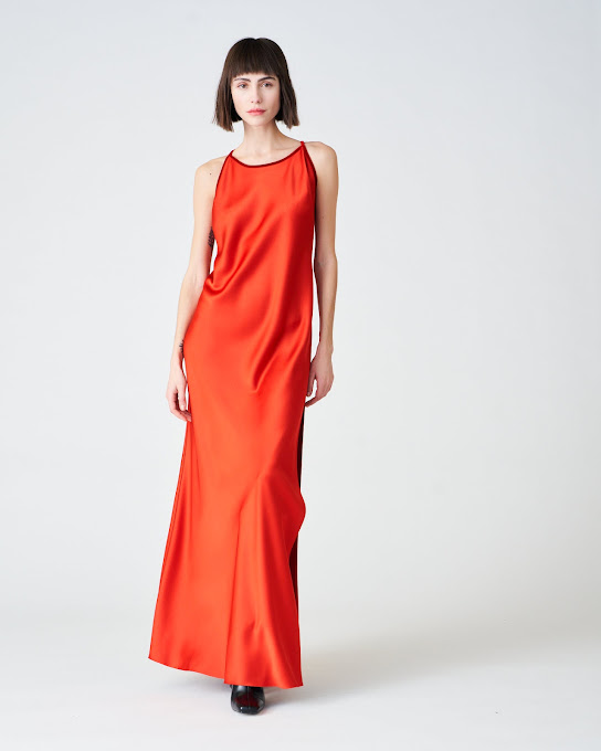 Suoli Abito Sottoveste C/profilo In Velluto