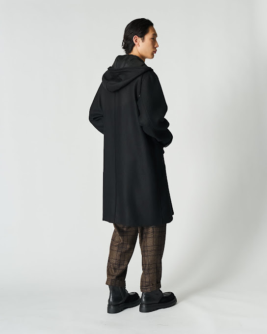 Suoli Cappotto Cappuccio Pura Lana