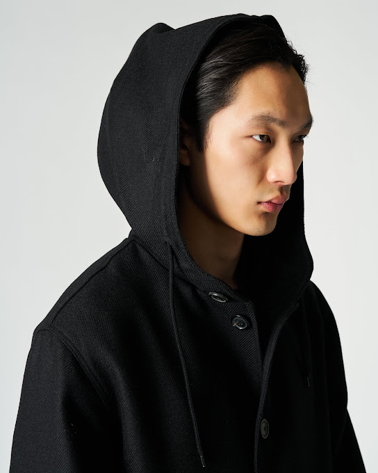 Suoli Cappotto Cappuccio Pura Lana