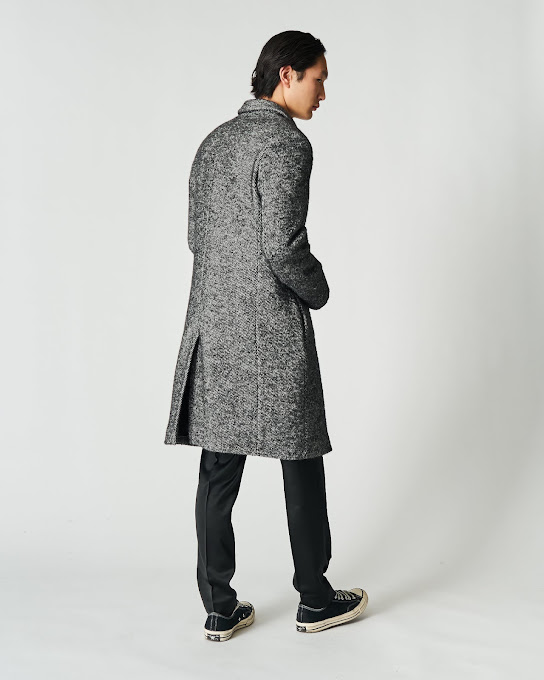 Suoli Cappotto Doppiopetto Diagonale