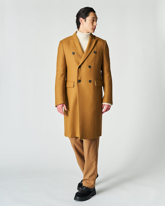 Suoli Cappotto Doppiopetto Pura Lana