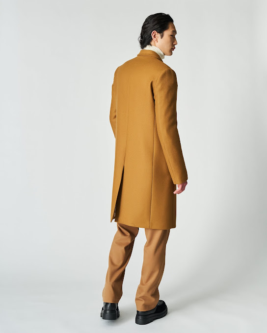 Suoli Cappotto Doppiopetto Pura Lana