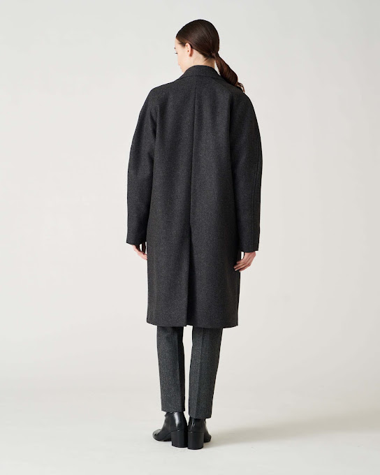 Suoli Cappotto Monopetto Panno