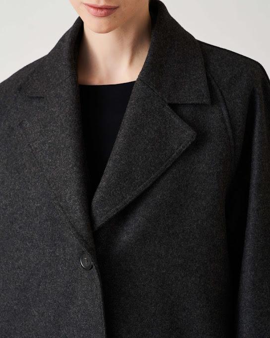 Suoli Cappotto Monopetto Panno