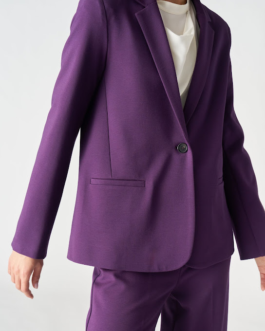 Suoli Giacca 1 Bottone Dritta