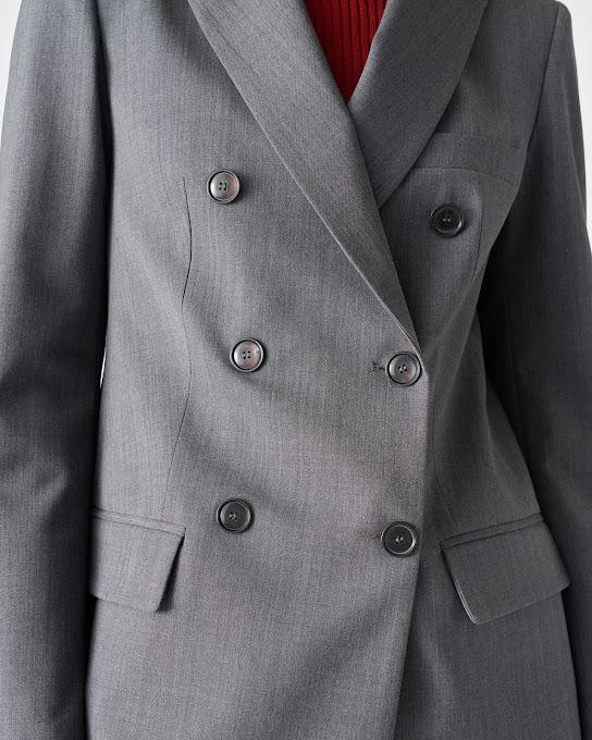 Suoli Giacca Doppio Petto