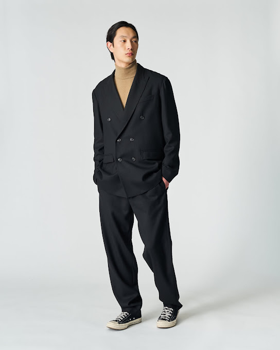 Suoli Giacca Doppio Petto Pura Lana