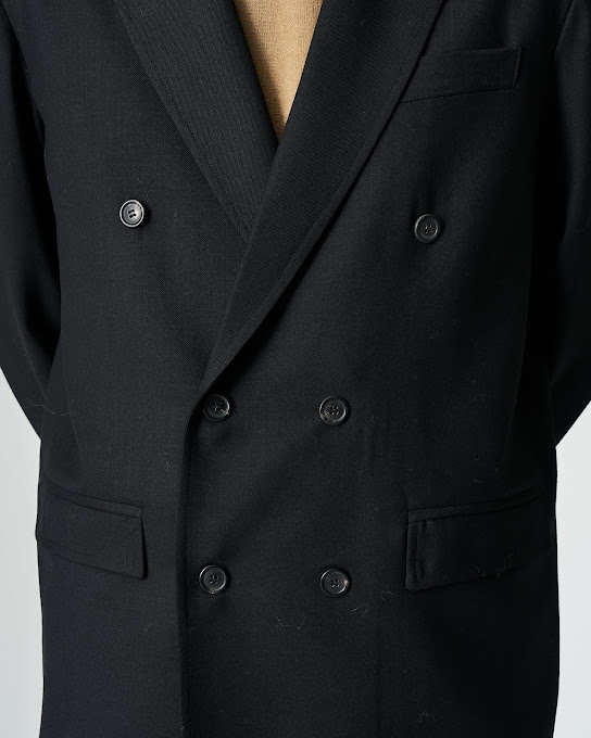 Suoli Giacca Doppio Petto Pura Lana