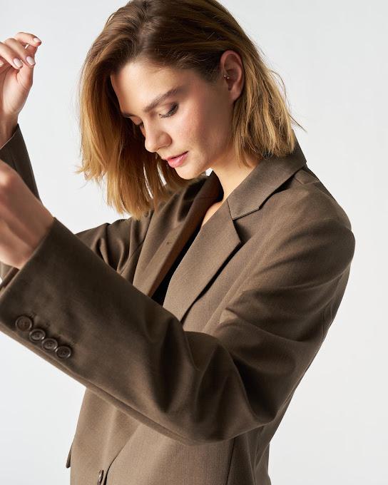 Suoli Giacca Over 2 Bottoni