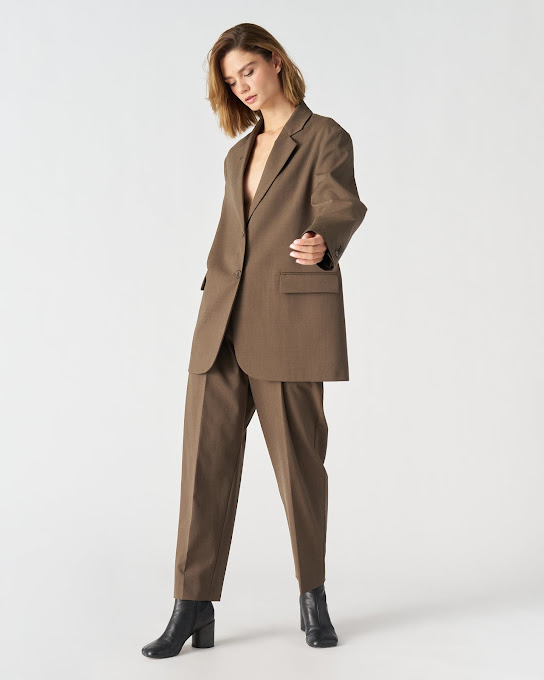 Suoli Giacca Over 2 Bottoni