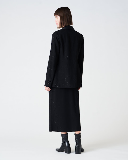 Suoli Giacca Smoking Gessata