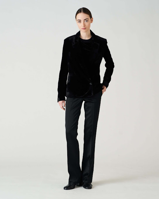 Suoli Giacca Velluto Unito