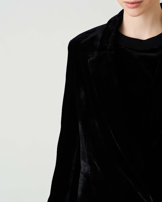 Suoli Giacca Velluto Unito