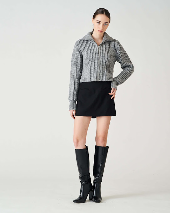 Suoli Giacchino In Maglia C/zip