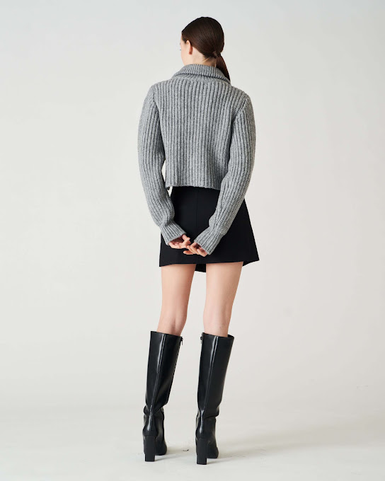 Suoli Giacchino In Maglia C/zip