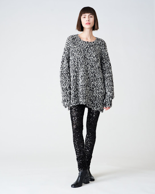 Suoli Girocollo Over In Maglia Mouline'