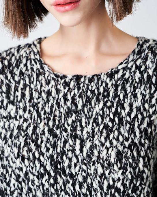 Suoli Girocollo Over In Maglia Mouline'