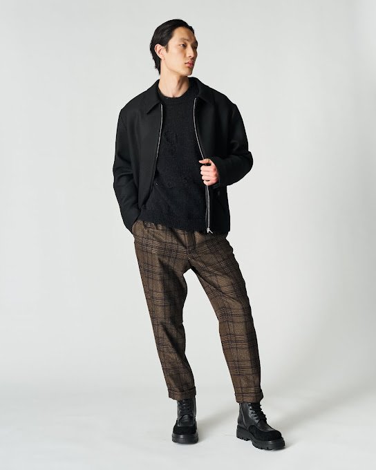 Suoli Giubbino Zip Pura Lana