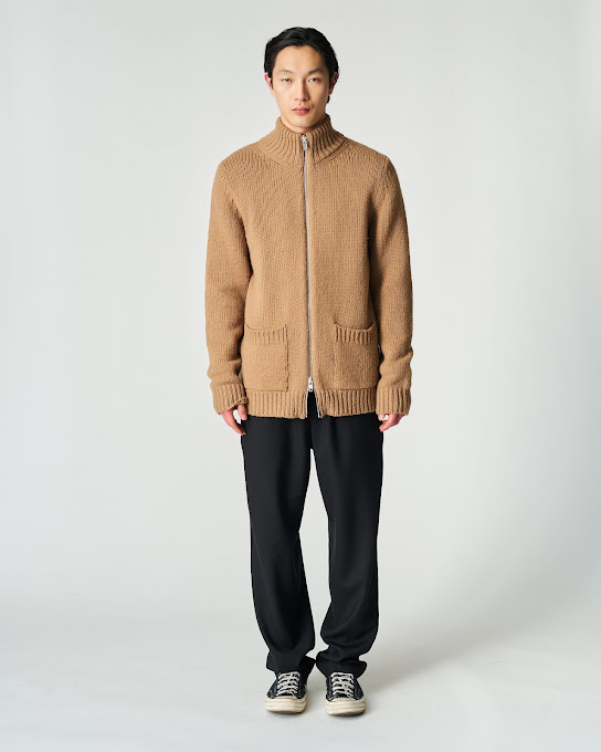 Suoli Giubbotto In Maglia C/zip