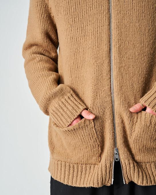 Suoli Giubbotto In Maglia C/zip