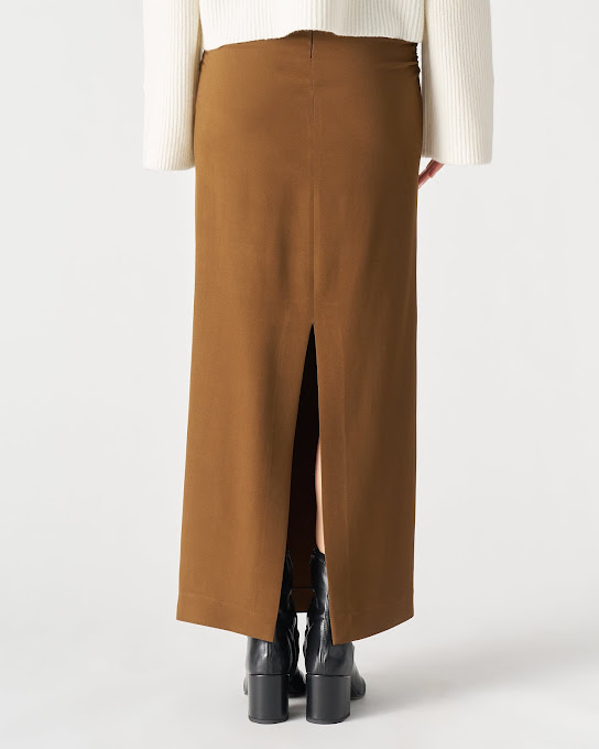 Suoli Gonna Stretta C/arricci Sui Fianchi