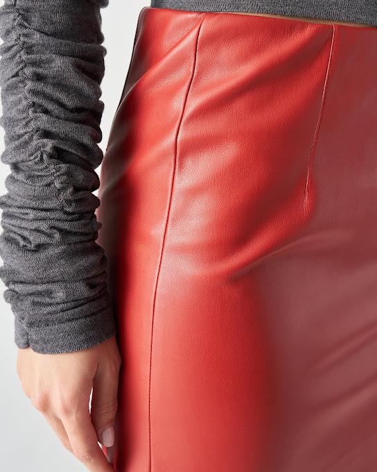 Suoli Gonna Tubino In Ecopelle