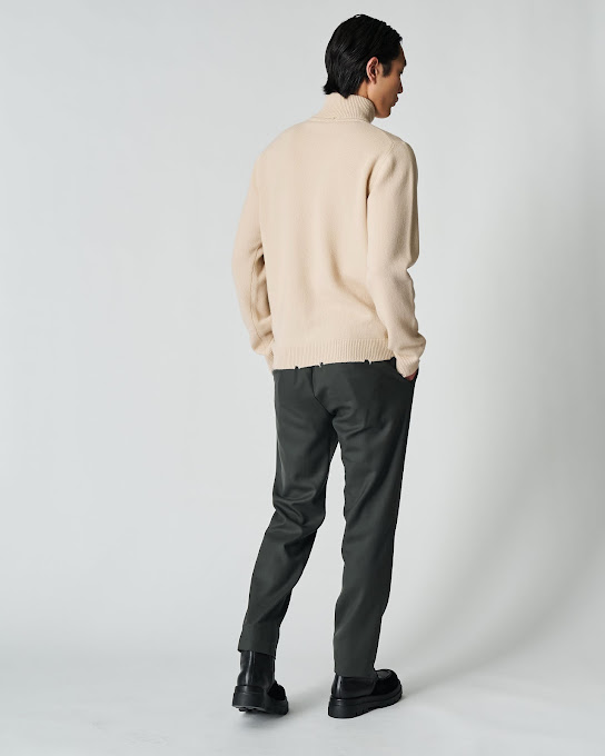 Suoli Maglia Collo Alto C/rotture