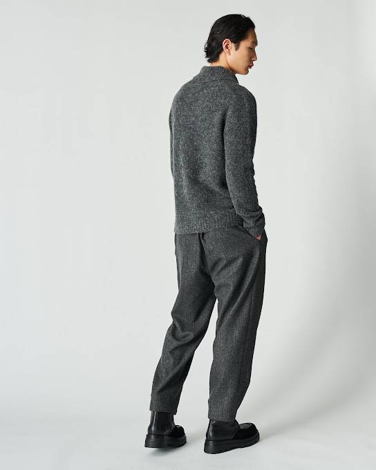 Suoli Maglia Collo Sciallato