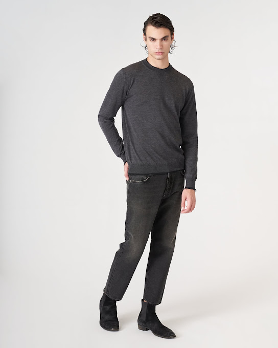 Suoli Maglia Girocollo 2 Colli Bicolore