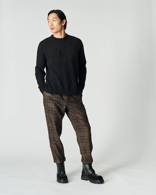 Suoli Maglia Girocollo C/rotture