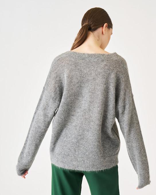 Suoli Maglia Over Scollo V