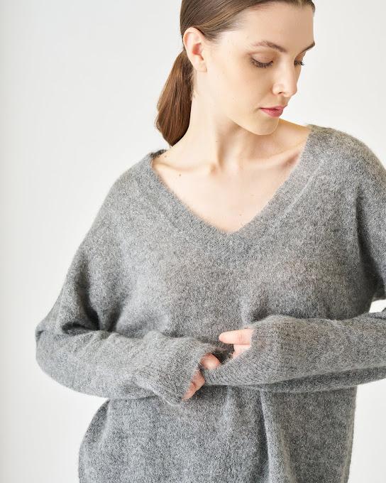 Suoli Maglia Over Scollo V